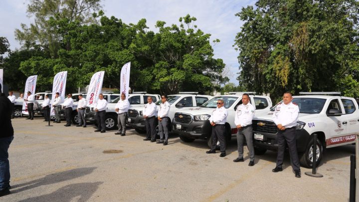 Inaugura Américo Museo de Geología y entrega parque vehicular a Tránsito en Ciudad Madero