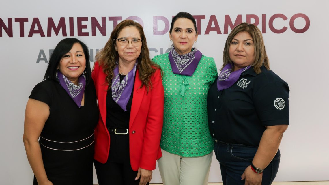 Refrenda Mónica Villarreal Compromiso con la Seguridad y Respeto al Derecho de las Mujeres